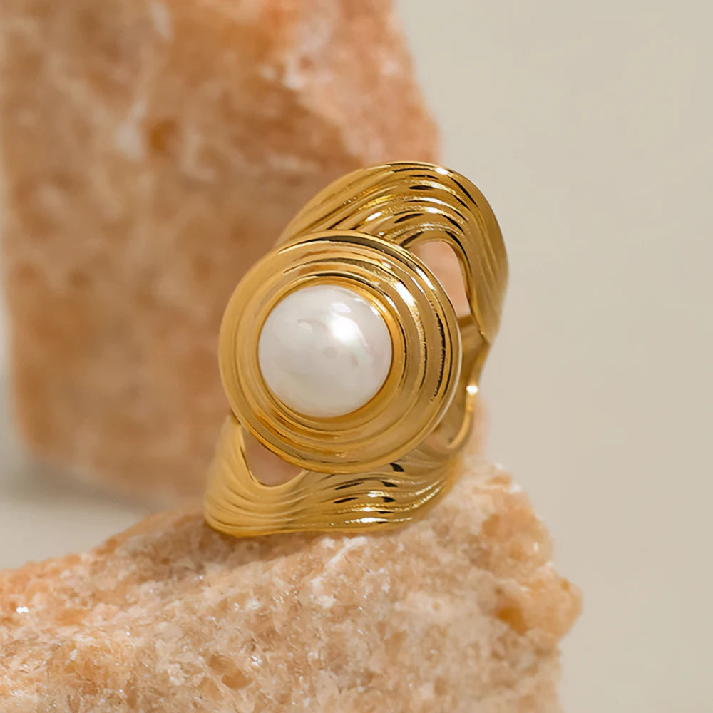 Bague Azélia - Blanc