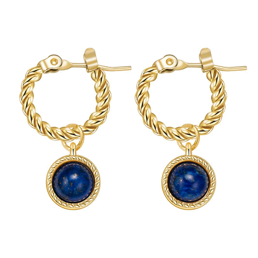 Malora earrings - blue