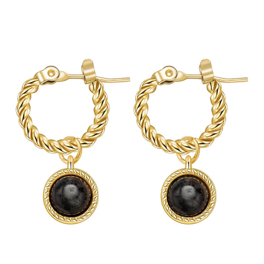Malora earrings - black