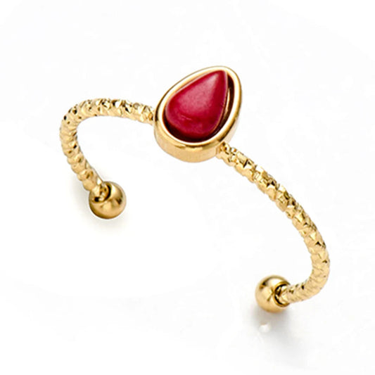 Bague Nymora - Rouge