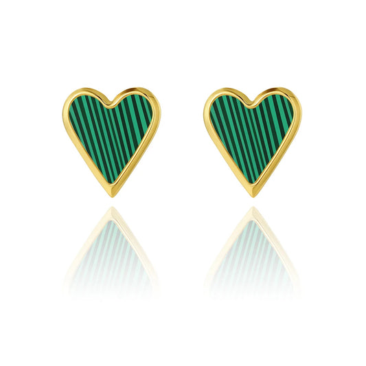 Nayra Earrings - Green