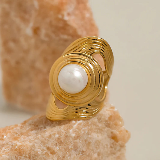 Bague Azélia - Blanc